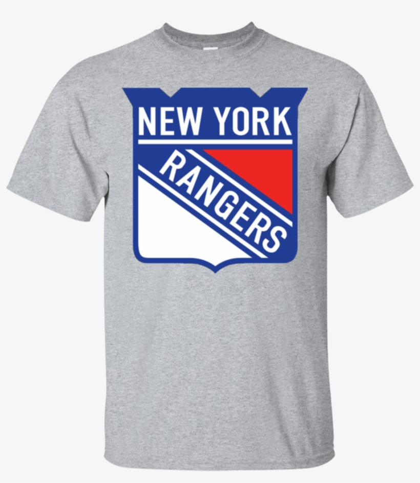 New York Rangers Nhl Men's T-shirt - Active Shirt, transparent png