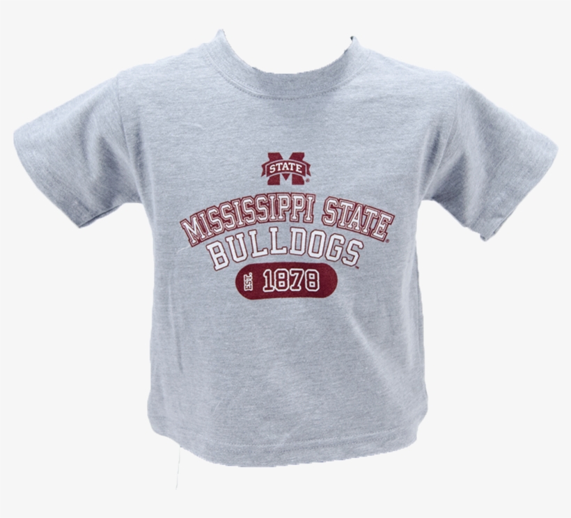 Toddler Mississippi State Bulldogs Short Sleeve Tee - Hail State, transparent png