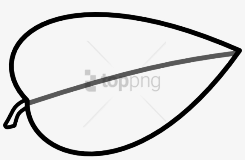 Free Png Leaf Outline Png Image With Transparent Background - Leaf Clip Art Outline, transparent png