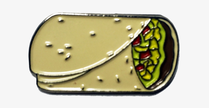 Burrito Emoji Pin - Burrito Pin, transparent png
