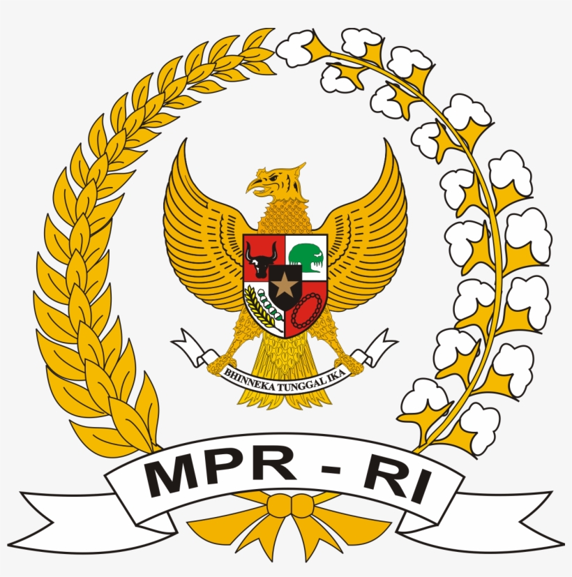Logo Of People's Consultative Assembly Indonesia - Logo Mpr Ri Png, transparent png