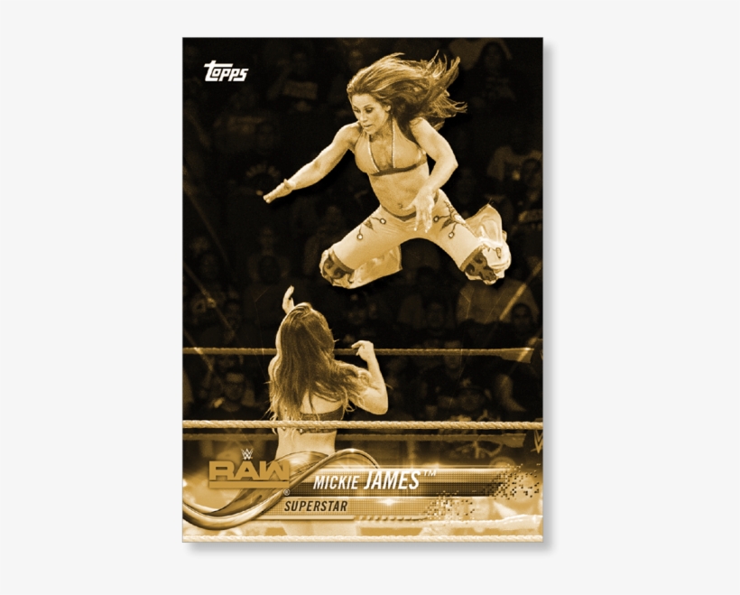 2018 Topps Wwe Mickie James - Action Figure, transparent png