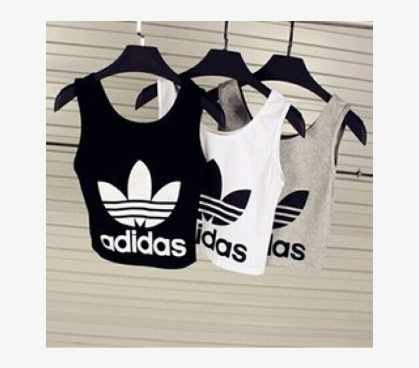 Outfits With Adidas Shirt Black And White, transparent png