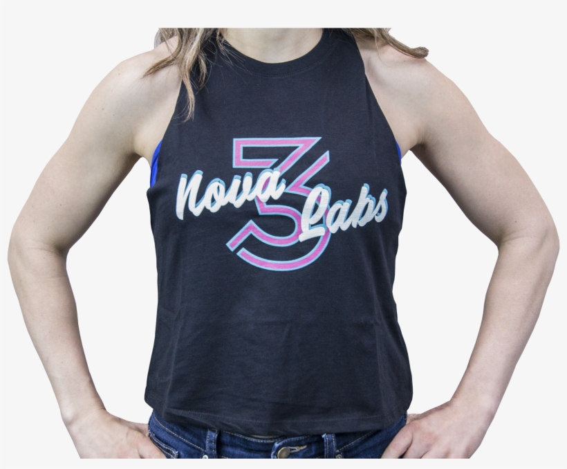 Nova 3 Labs Crop Top - Active Tank, transparent png