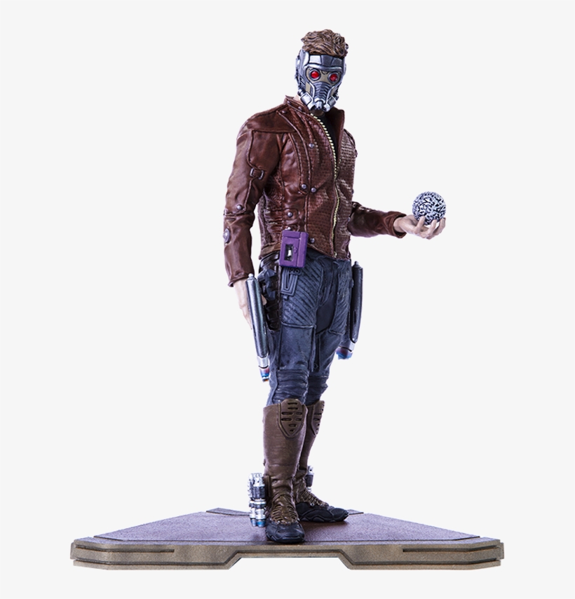 Guardians Of The Galaxy - Guardians Of The Galaxy Star Lord Statue, transparent png