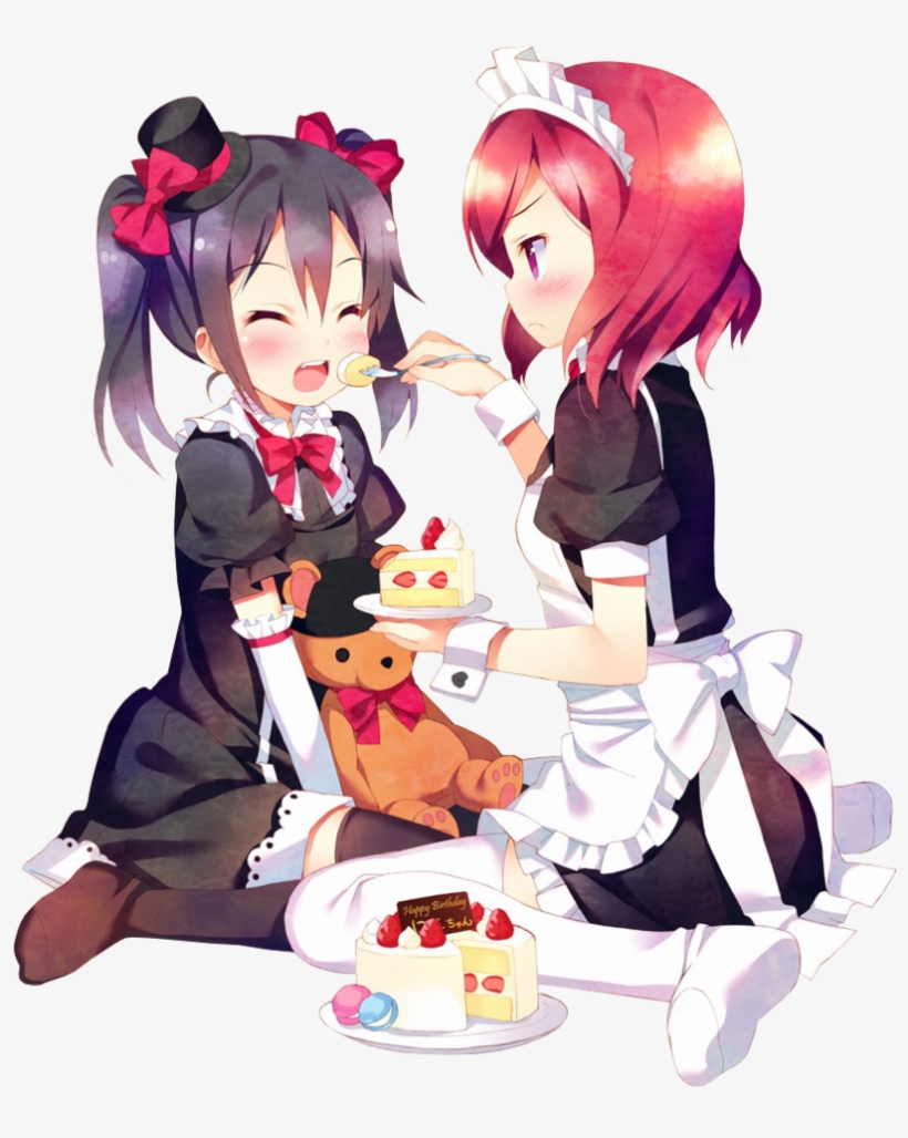 Clip Free Love Live Maid X Elegant Render By - Nico X Maki Maid, transparent png
