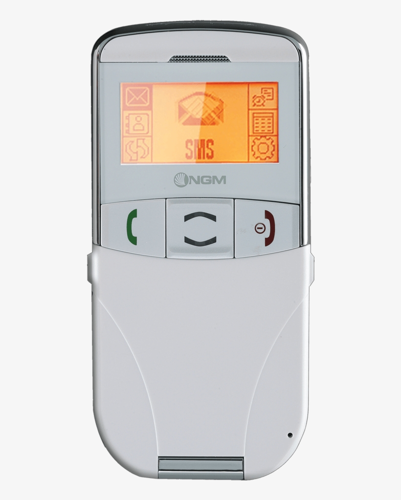 Ngm Oscarflip White Front - Mobile Phone, transparent png