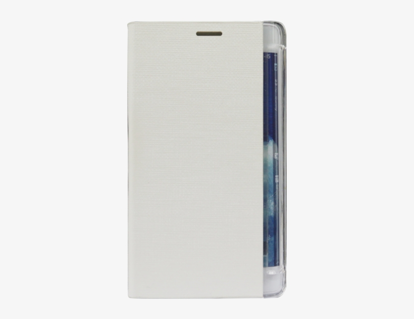 Mycandy Galaxy Note Edge Flip Cover White - Smartphone, transparent png