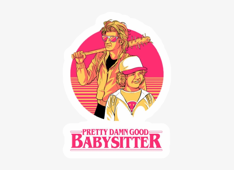 Shirt Pretty Damn Good Babysitter, transparent png