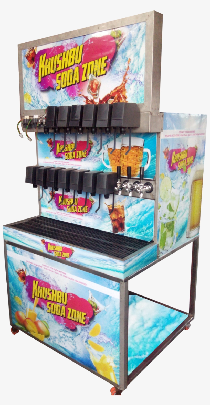 Fountain Soda Machine 17 3 Double Decker By Everest - Snack, transparent png