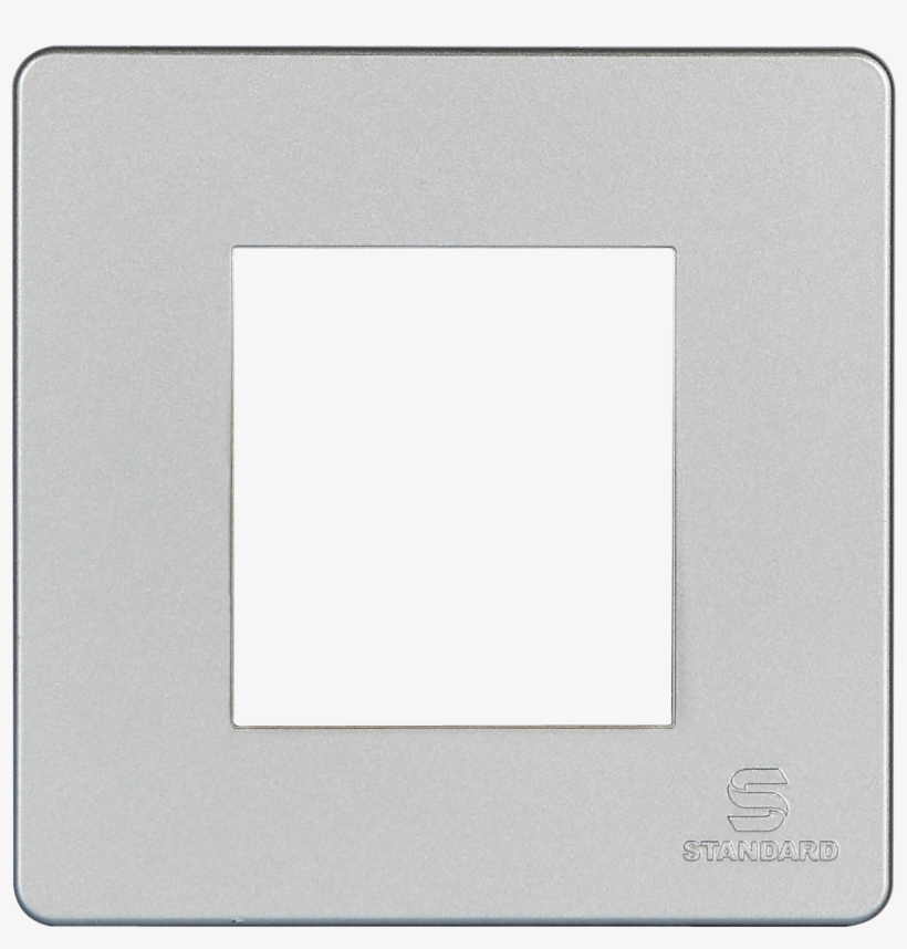 2 M Moonlit Silver Cover Plate Radiant Grey - Paper Product, transparent png