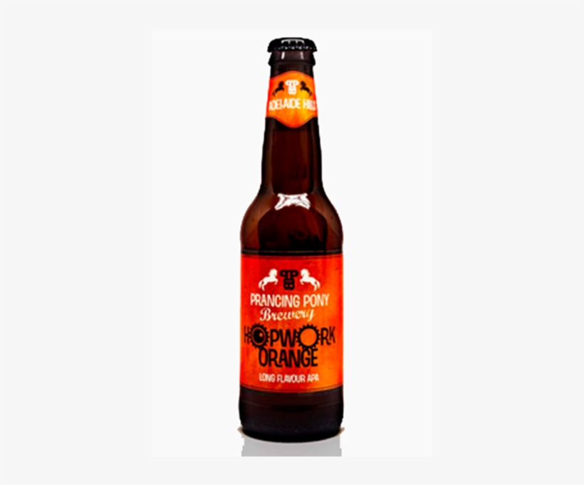 Prancing Pony Hopwork Orange - Beer Bottle, transparent png