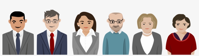 This Free Icons Png Design Of Working Team Characters, transparent png