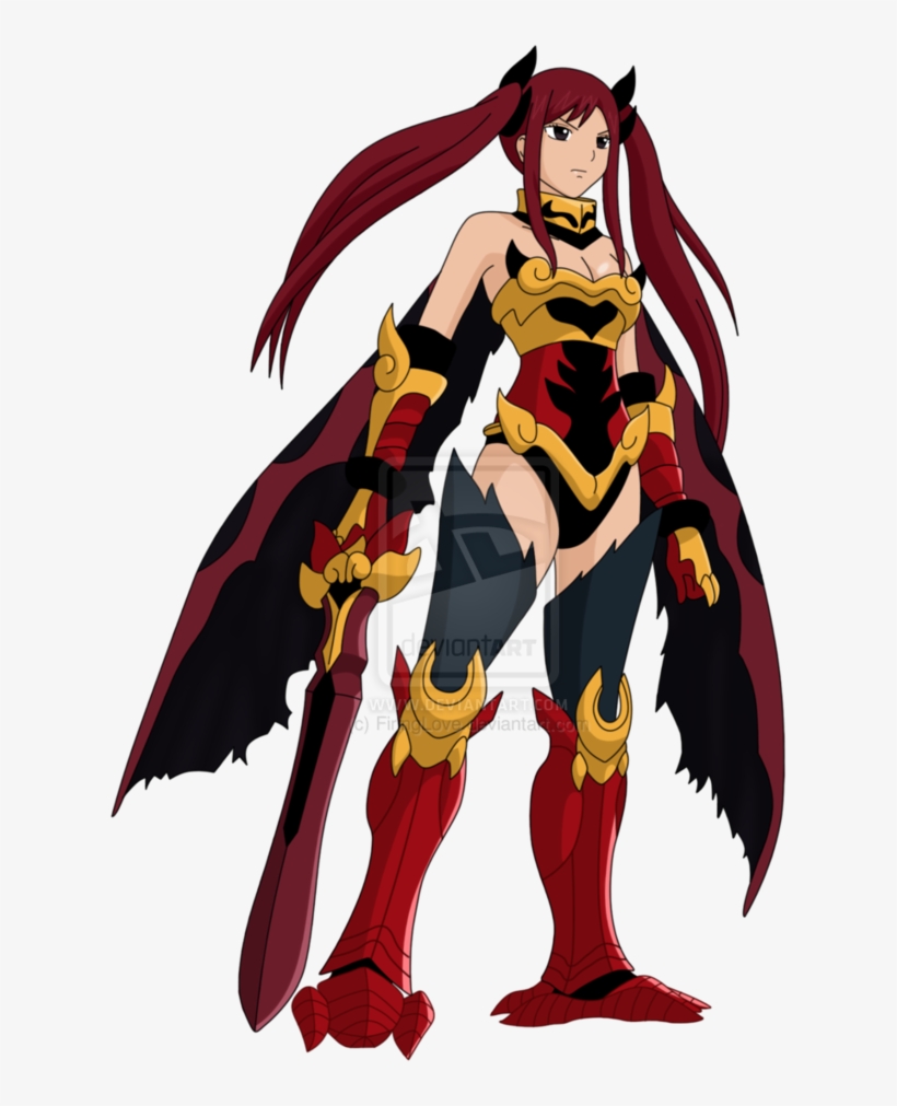 Flame Empress Armor Erza Cosplay, Fairy Tail Gray, - Fairy Tail Erza Fire Empress Armor, transparent png