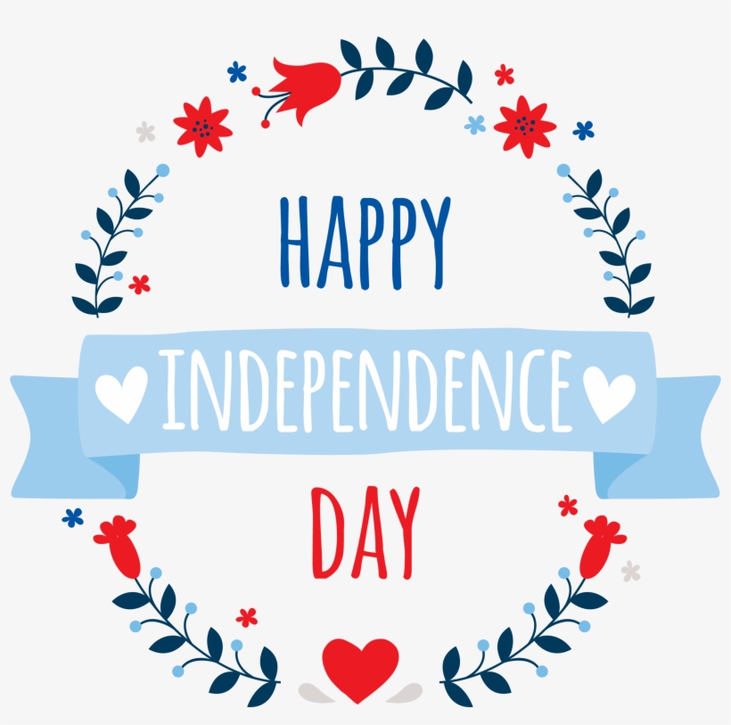 4th Of July - Rainbow Wreath Svg, transparent png