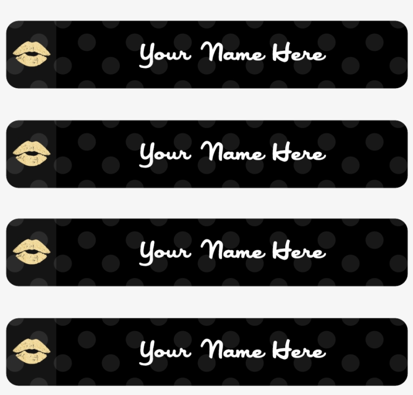 Gold Lips Label Skinny - Shoot Rifle, transparent png