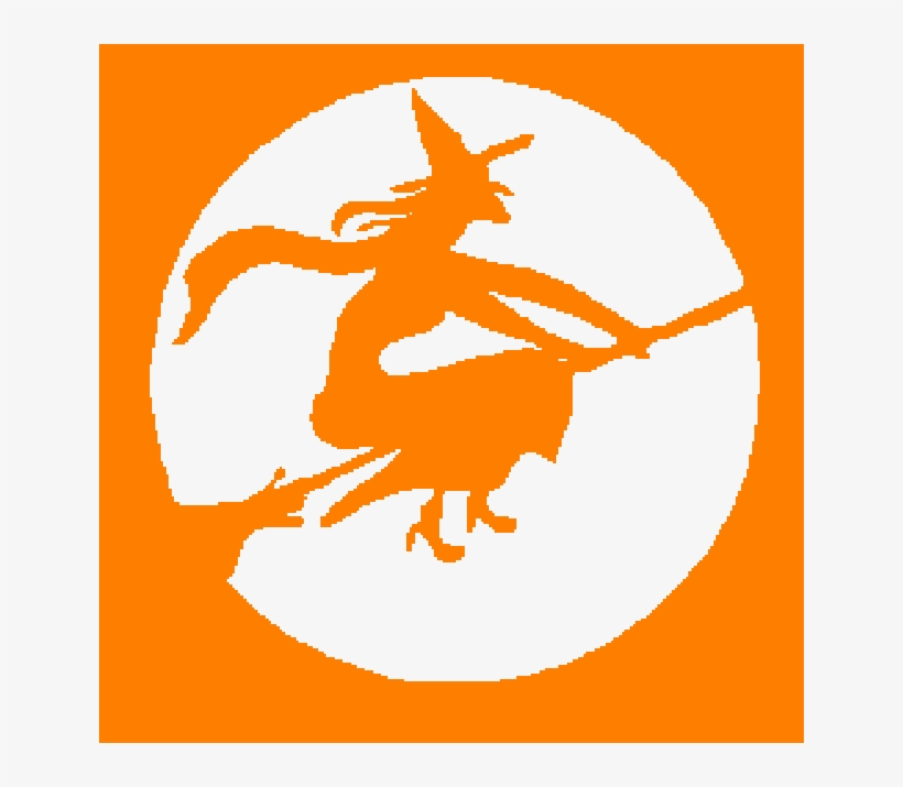 Witch Jack O Lantern Template - Evantubehd, transparent png