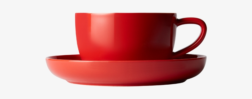 T2 Teaset Red Cup And Saucer - Cup, transparent png