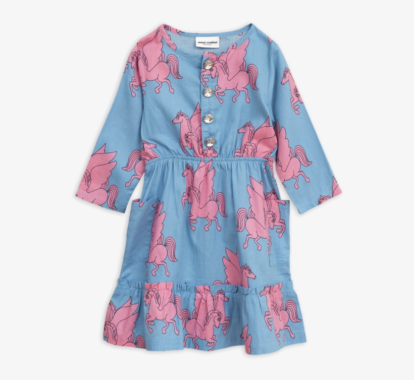 1 - Mini Rodini Pegasus Dress, transparent png