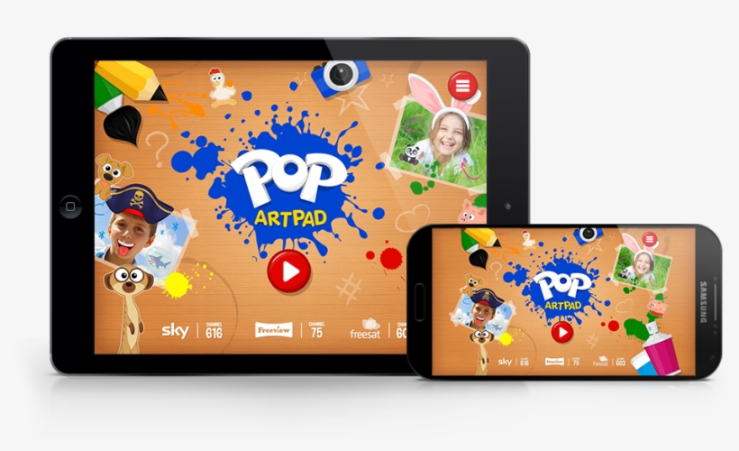 Center Image Popart - Pop Artpad, transparent png
