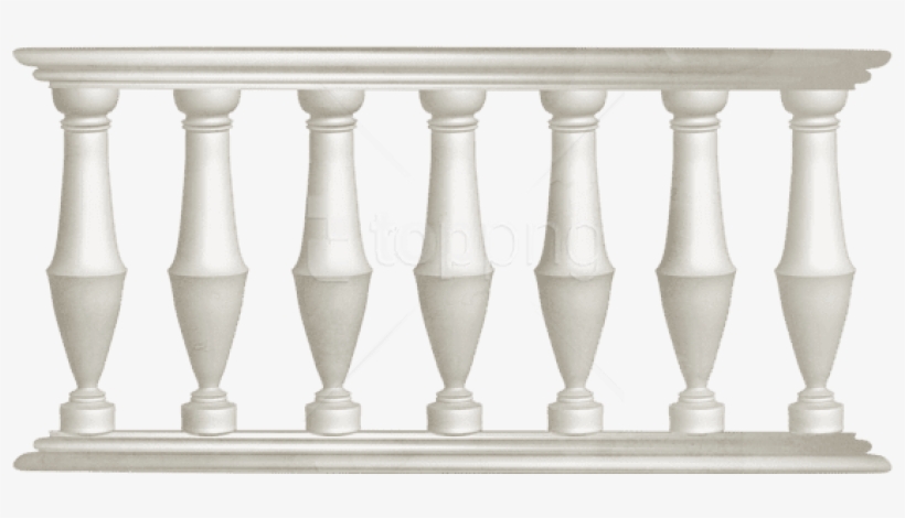 Free Png Download White Fence Clipart Png Photo Png - White Railing Png, transparent png