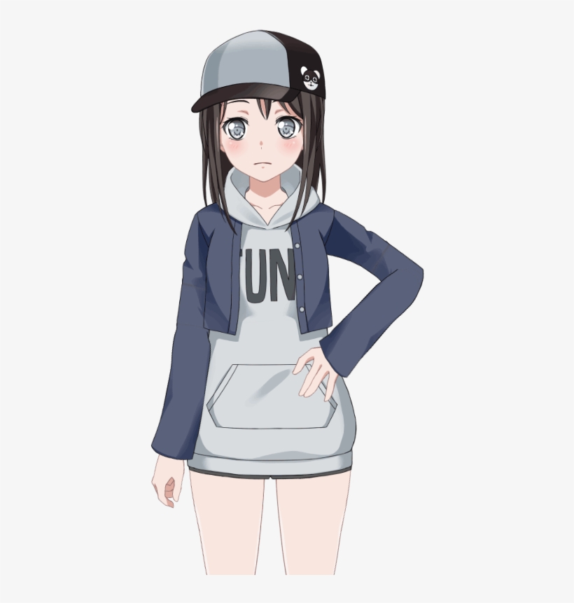 Okusawa Misaki - Cartoon, transparent png