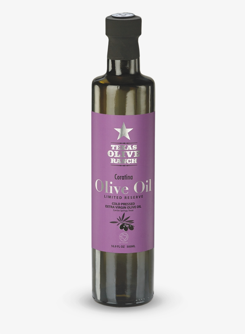 Coratina Texas Limited Reserve Extra Virgin Olive Oil - Cosmetics, transparent png
