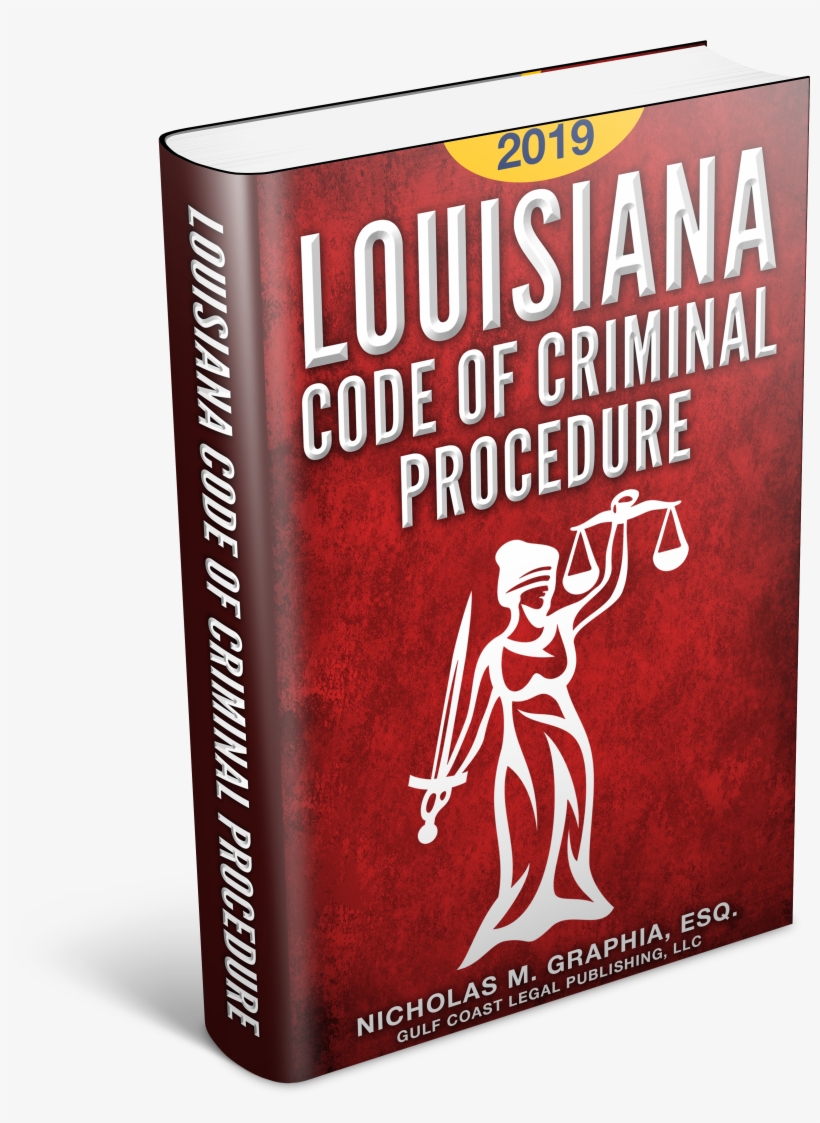 Major Changed Ts The Louisiana Code Of Criminal Procedure - Book Cover, transparent png