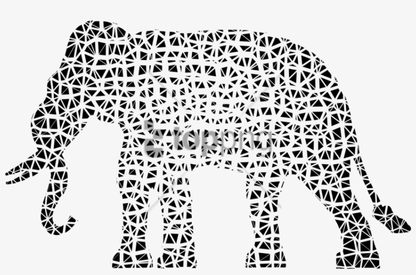 Free Png This Free Icons Design Of Elephant Silhouette, transparent png