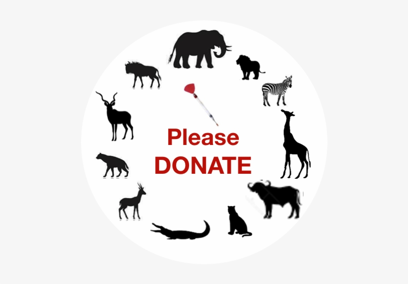 Please Donate To Help Us Helping Wildlife Conservation - Silhouette, transparent png