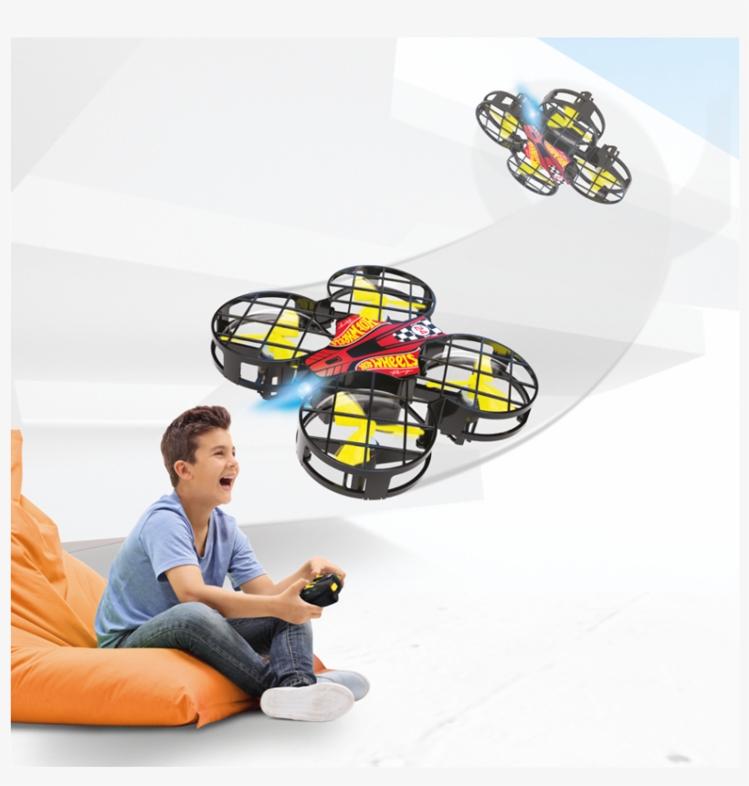 Hot Wheels Drx Nano Racing Drone Lifestyle - Sitting, transparent png