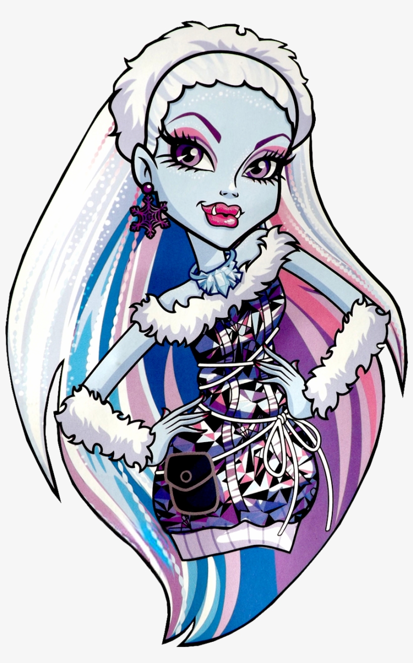 Monster High Shiver With Monster High Abbey Bominable - Abbey Bominable, transparent png