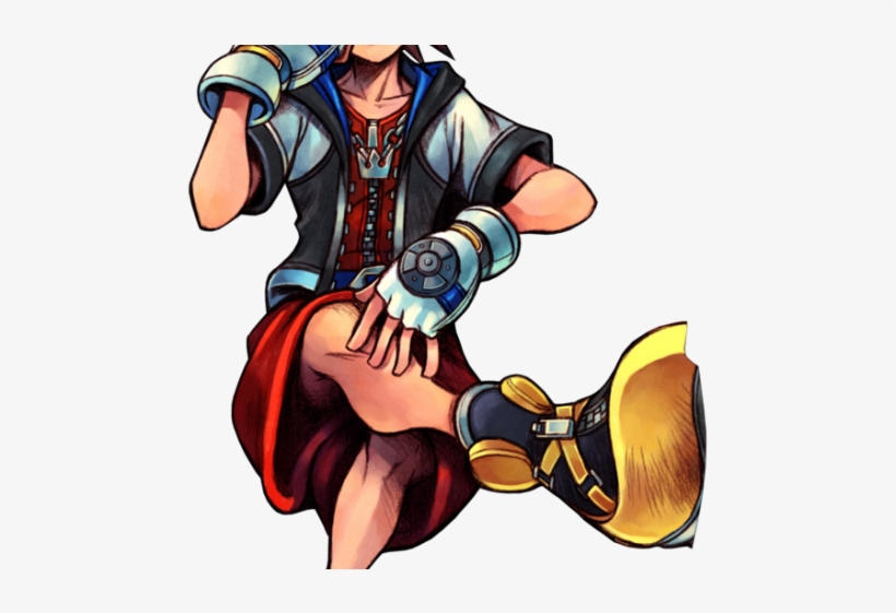 Kingdom Hearts Clipart Sora - Sora Kingdom Hearts Png, transparent png