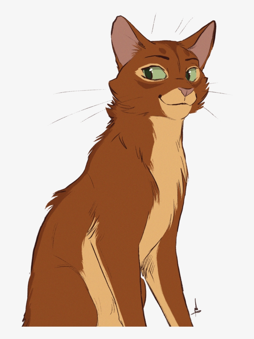 Lightstep By Owlcoat Warrior Cats Art, Warrior Cat - Orange Warrior Cat Oc, transparent png