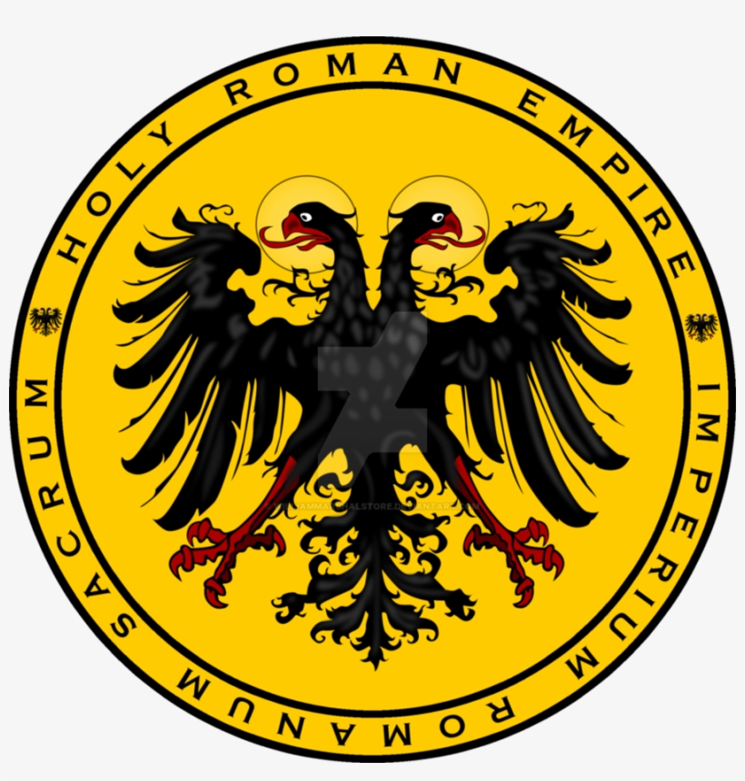 Europe, German Confederation, Double Headed Eagle, - Banner Of The Holy Roman Emperor, transparent png