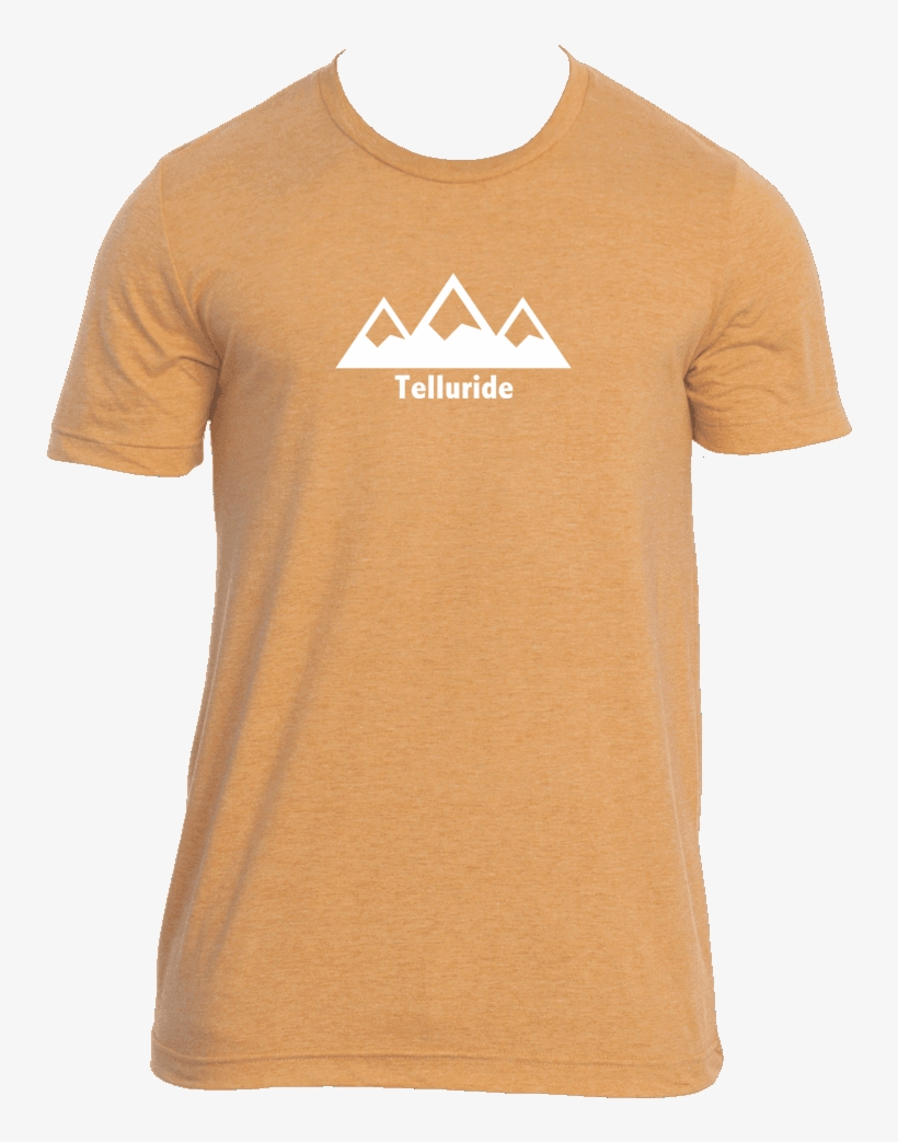 Colorado Snowy Mountain - T-shirt, transparent png
