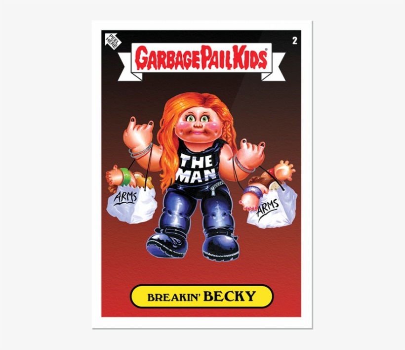 Collectible Trading Card Packs Will Also Be Available - Wwe Garbage Pail Kids, transparent png