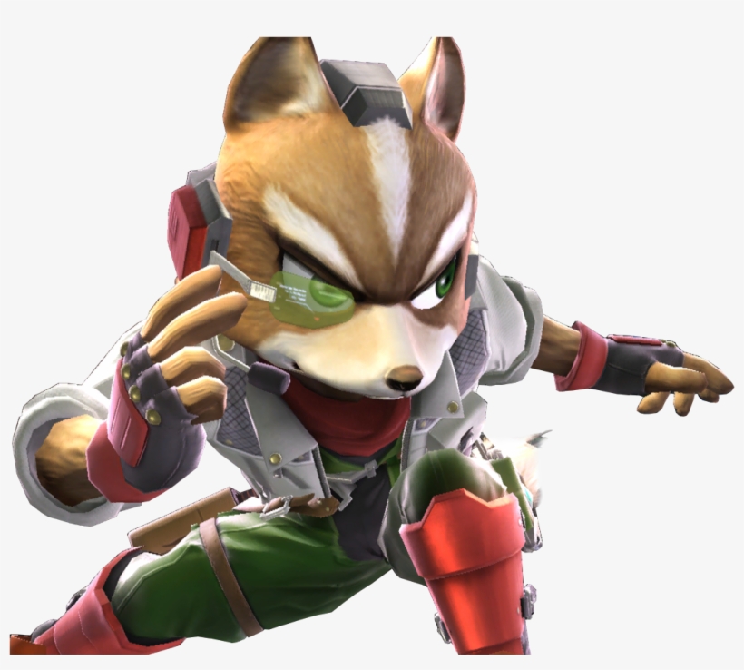Sticker Starfox Fox Mccloud Super Smash Bros Ssb4 Mission - Fox Ssb4, transparent png