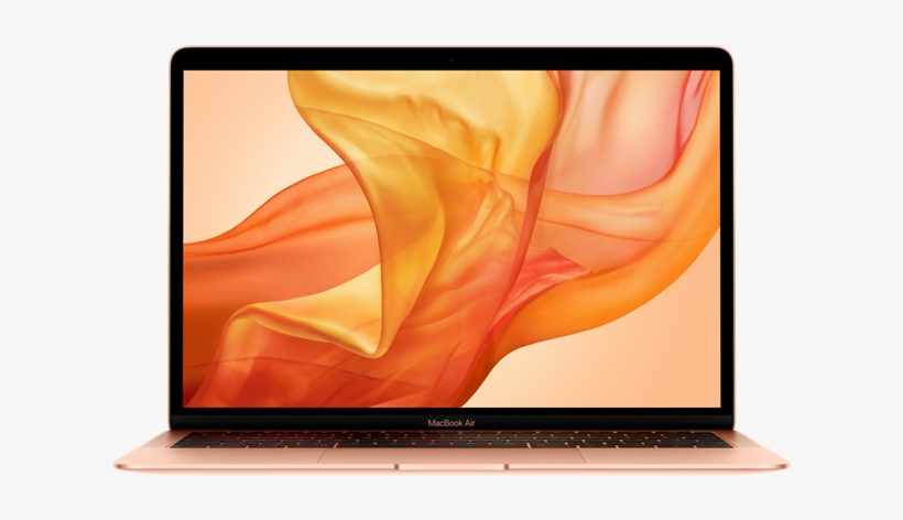 13 Inch Macbook Air - Gold Macbook Air 2019, transparent png