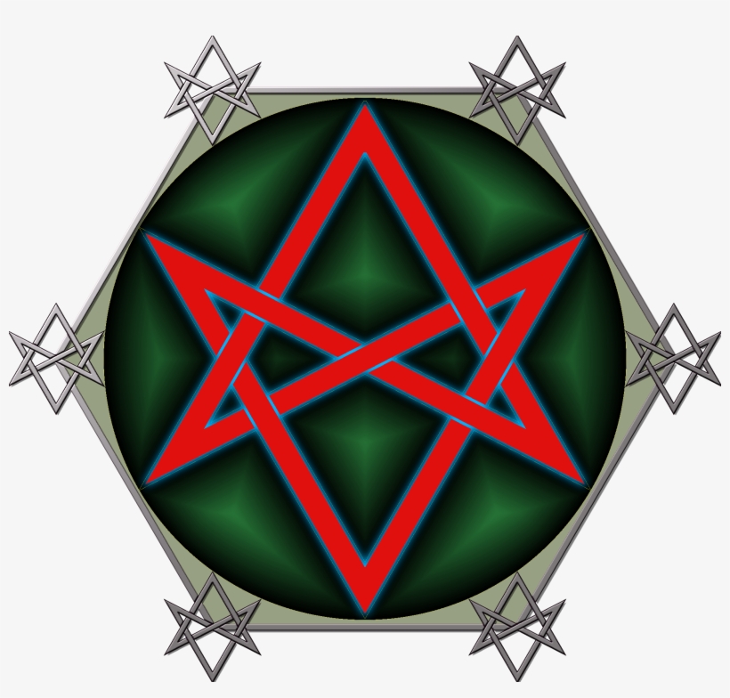 10 Sep 2011 - Hexagrama Unicursal, transparent png