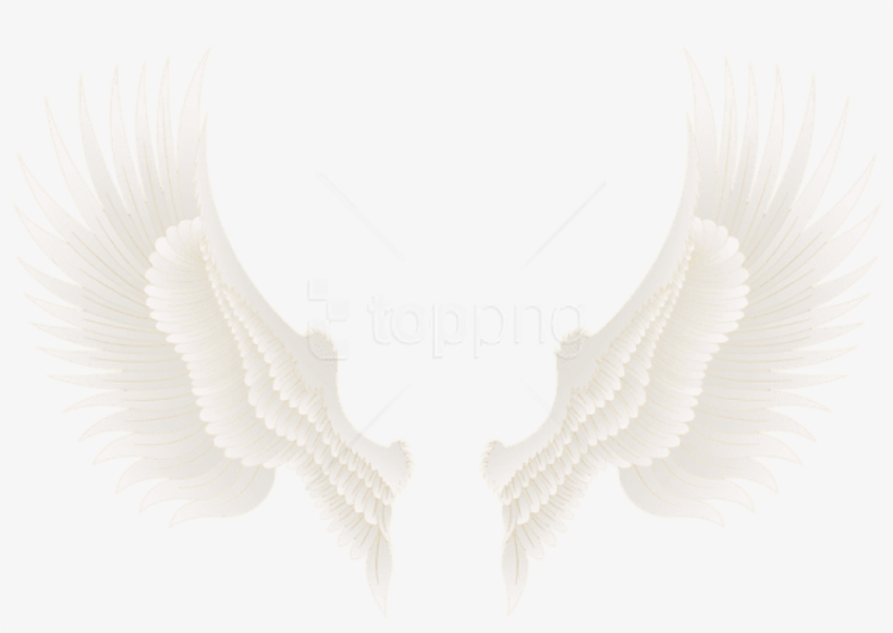 Free Png Download White Gold Wings Clipart Png Photo - Art Wings Png, transparent png