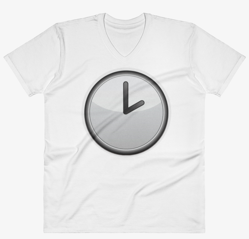 Men's Emoji V-neck - Number, transparent png