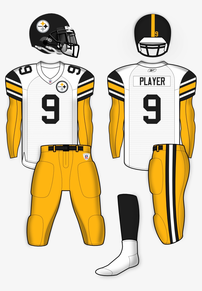 I Kept The Logo On The Front Of The Jersey, And The - Pittsburgh Steelers Uniforms, transparent png