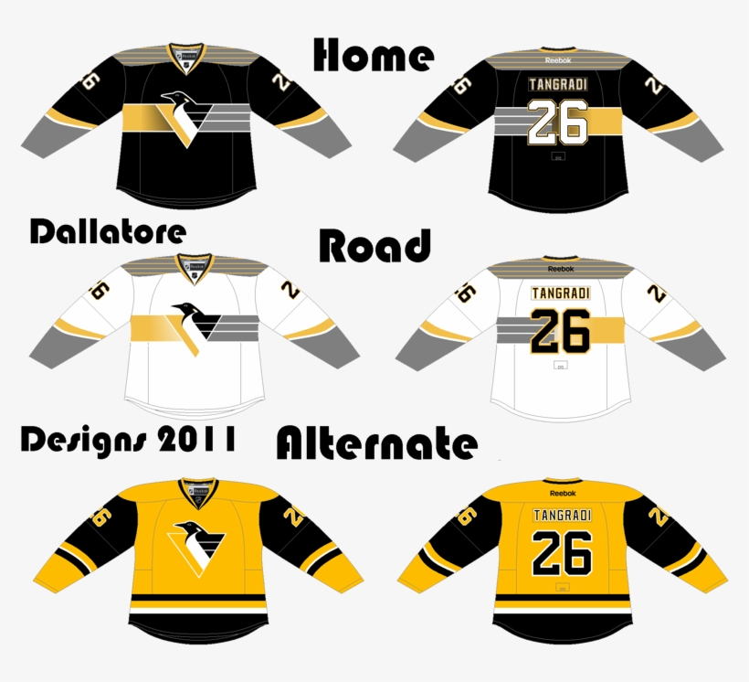 Jets Forced To Unveil Logo, Hockeyjerseyconcepts - Pittsburgh Penguins, transparent png