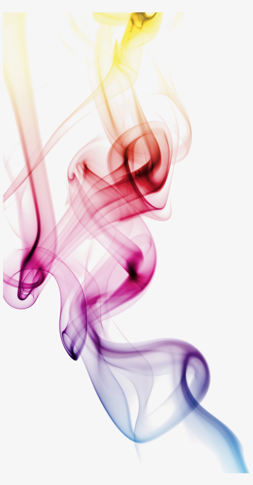 #smoke #rainbow #effect #ftestickers #stickers #autocollants - Colored Smoke Png Transparent Png, transparent png