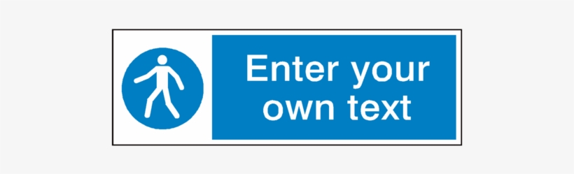 Download Transparent Use Walkway Custom Sticker - Sign - PNGkit