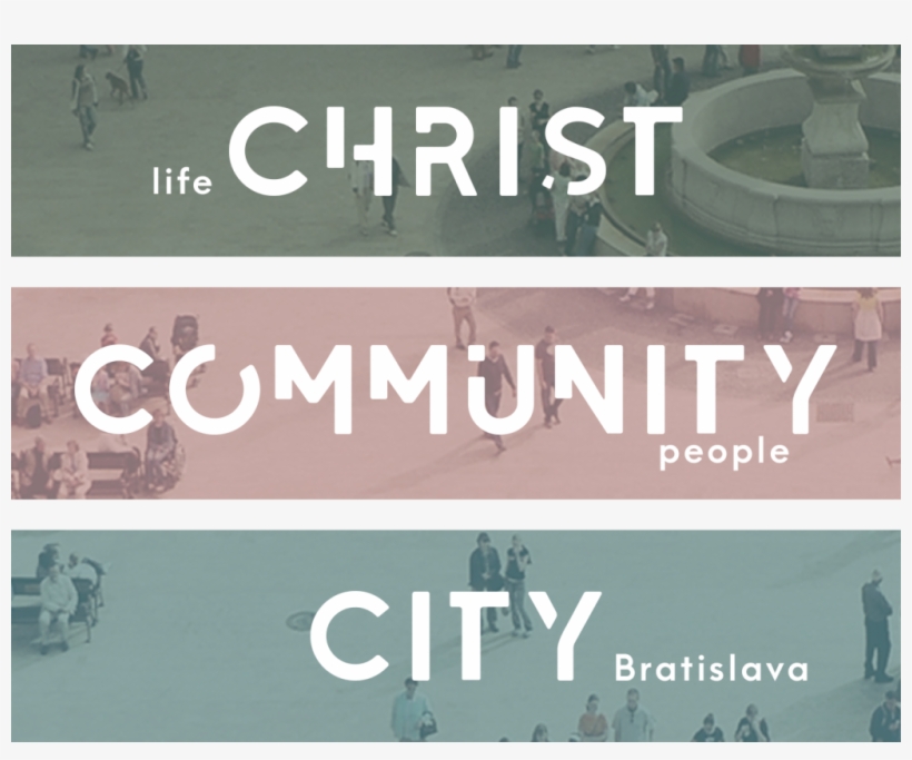 So That People Of Bratislava Would Love Jesus Above - Signage, transparent png