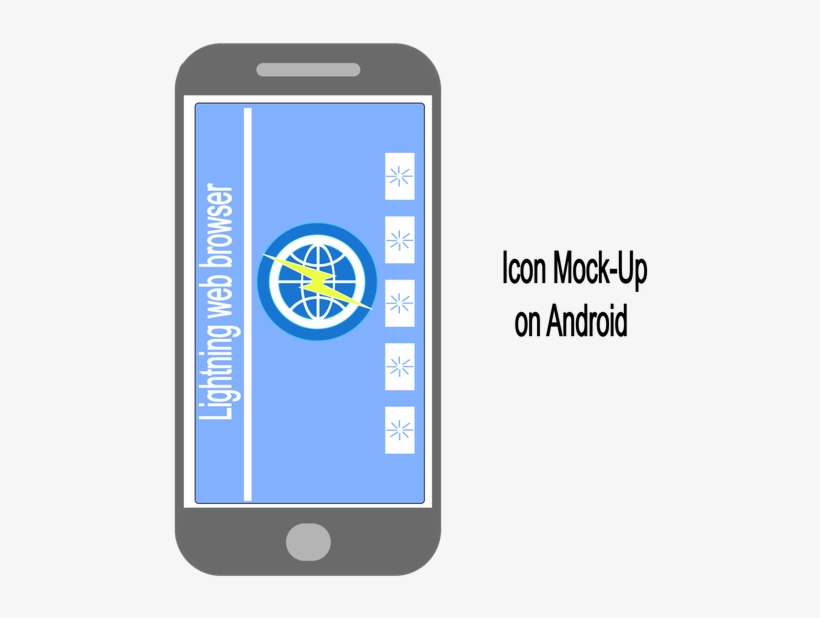 Icon Mock Up - Iphone, transparent png