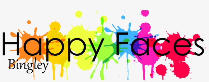 Happy Faces Bingley - Face Painting Banner, transparent png
