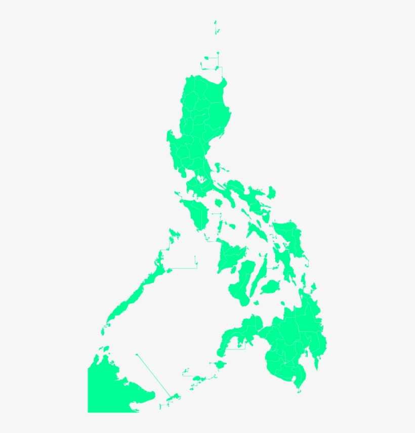Philippines - Map Of The Philippines, transparent png